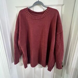 Women's Sweater in Dusty Rose